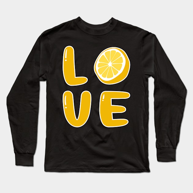 Lemonade Stand Love Long Sleeve T-Shirt by TheBestHumorApparel